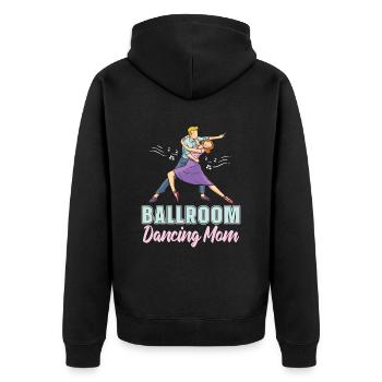 Maman Maman Danse de salon Maman - Veste à capuche bio Premium Unisexe - noir - Dos - Nico (187cm)