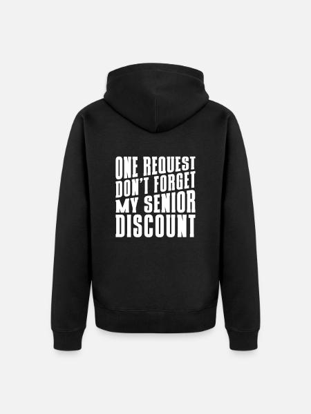 Rentner Rente Senior - Ekologisk premiumluvjack unisex - svart
