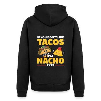 Cinco De Mayo Parti mexicain Cinco De Mayo - Veste à capuche bio Premium Unisexe - noir - Dos - Nico (187cm)