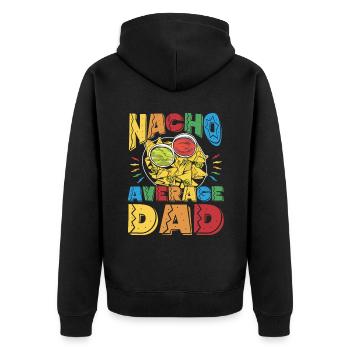 Cinco De Mayo Mexikanische Party Cinco De Mayo - Unisex Premium Bio Zip Hoodie - Schwarz - Hinten - Nico (187cm)