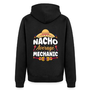 Cinco De Mayo Mexican Party Cinco De Mayo - Unisex Premium Organic Zip Hoodie - black - Back - Nico (187cm)