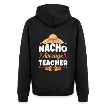 Cinco De Mayo Mexican Party Cinco De Mayo - Unisex Premium Organic Zip Hoodie - black - Back - Nico (187cm)