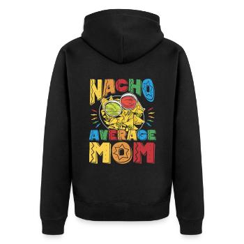 Cinco De Mayo Mexikanische Party Cinco De Mayo - Unisex Premium Bio Zip Hoodie - Schwarz - Hinten - Nico (187cm)