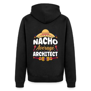 Cinco De Mayo Mexican Party Cinco De Mayo - Unisex Premium Organic Zip Hoodie - black - Back - Nico (187cm)