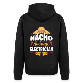 Cinco De Mayo Parti mexicain Cinco De Mayo - Veste à capuche bio Premium Unisexe - noir - Dos - Nico (187cm)