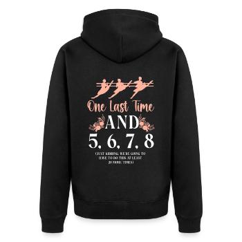 Ballet Danseuse Danse Ballerine - Veste à capuche bio Premium Unisexe - noir - Dos - Nico (187cm)