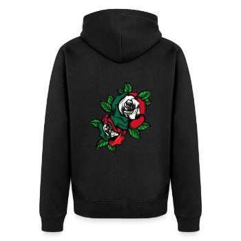 Cadeau de la nation mexicaine mexicaine - Veste à capuche bio Premium Unisexe - noir - Dos - Nico (187cm)