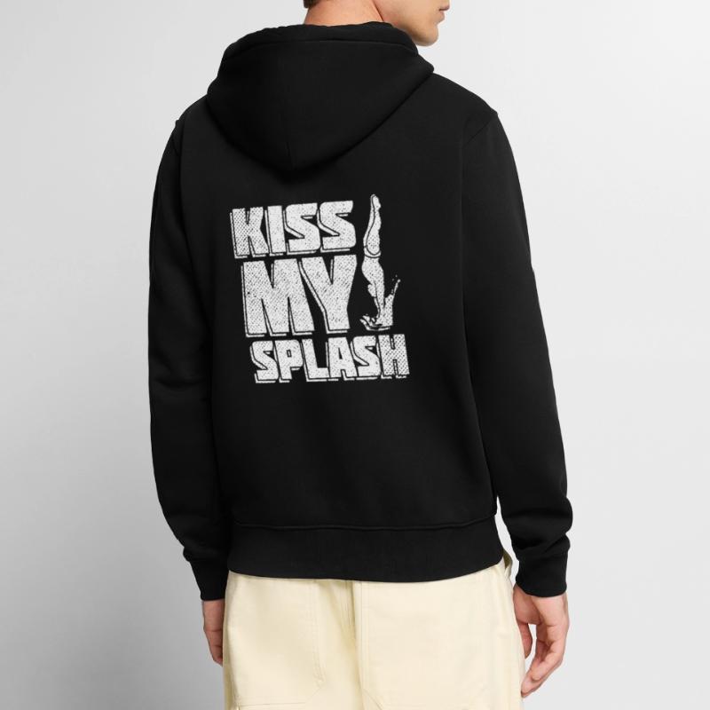 Plongée Plongée Plongée Pulvérisation Veste à capuche bio Premium Unisexe