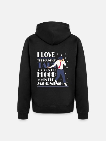 Tap Dance - Tap Dancing Teacher - Unisex Premium Bio Zip Hoodie - Schwarz
