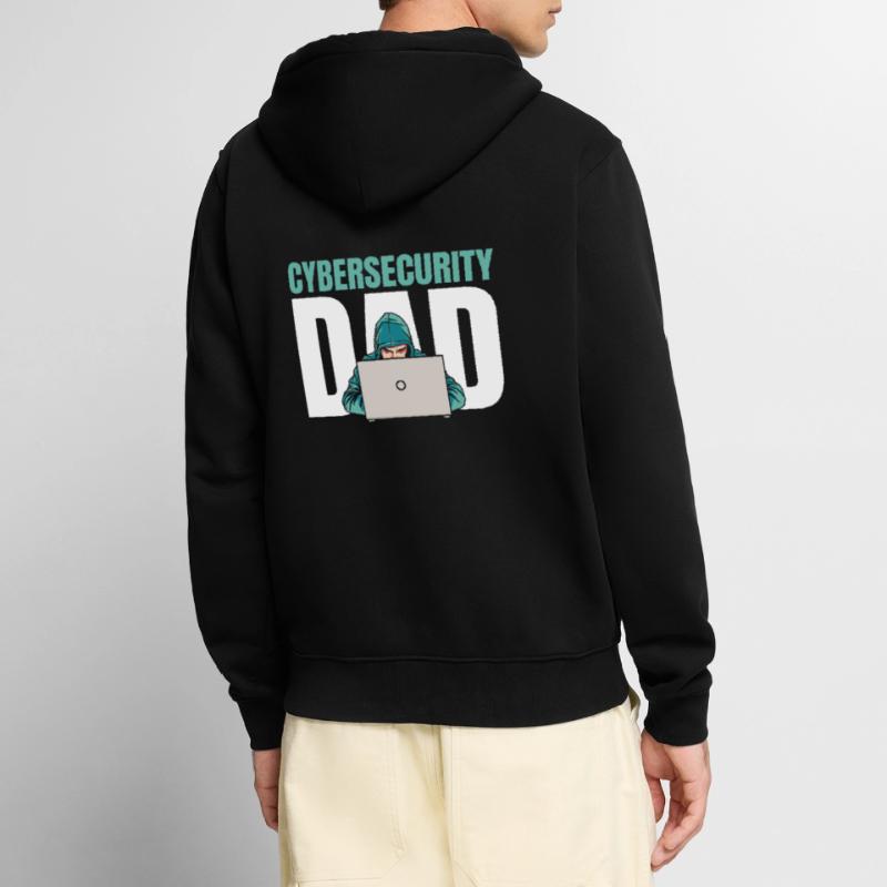 Developer, Coder, Programmer, Dad Unisex Premium Organic Zip Hoodie