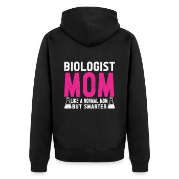 Biologiste Cadeau Biologie - Veste à capuche bio Premium Unisexe - noir - Dos - Nico (187cm)