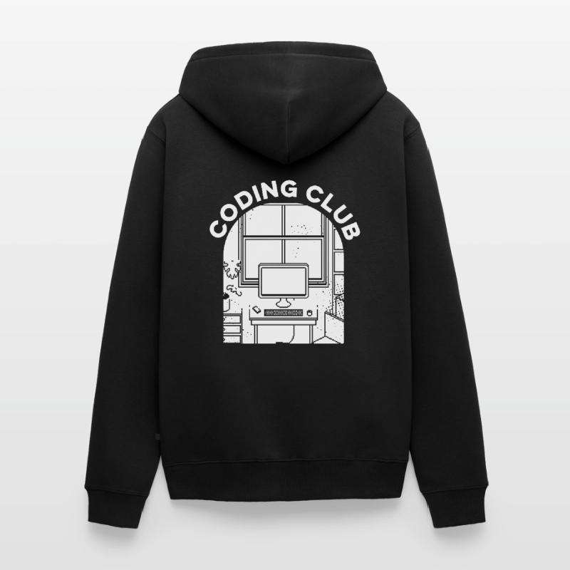 Association des programmeurs de développeurs codeurs Veste à capuche bio Premium Unisexe
