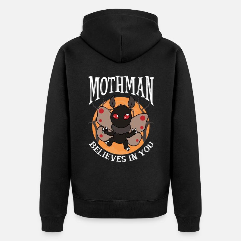 Kryptide Folklore - Unisex Premium Bio Zip Hoodie - Schwarz