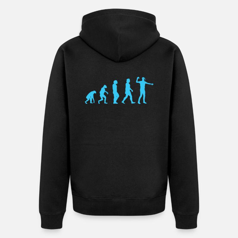 Cadeau VR de réalité virtuelle - Veste à capuche bio Premium Unisexe - noir