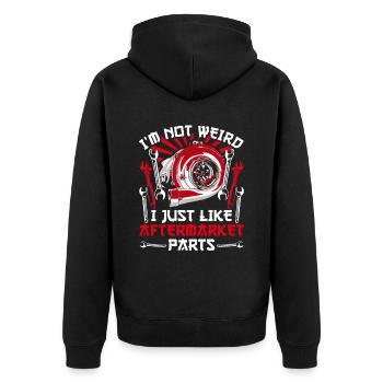 Sport automobile Tuning Auto - Veste à capuche bio Premium Unisexe - noir - Dos - Nico (187cm)