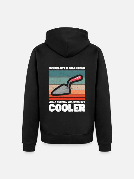Mason Gift Profession Saying Mason - Unisex Premium Organic Zip Hoodie - black