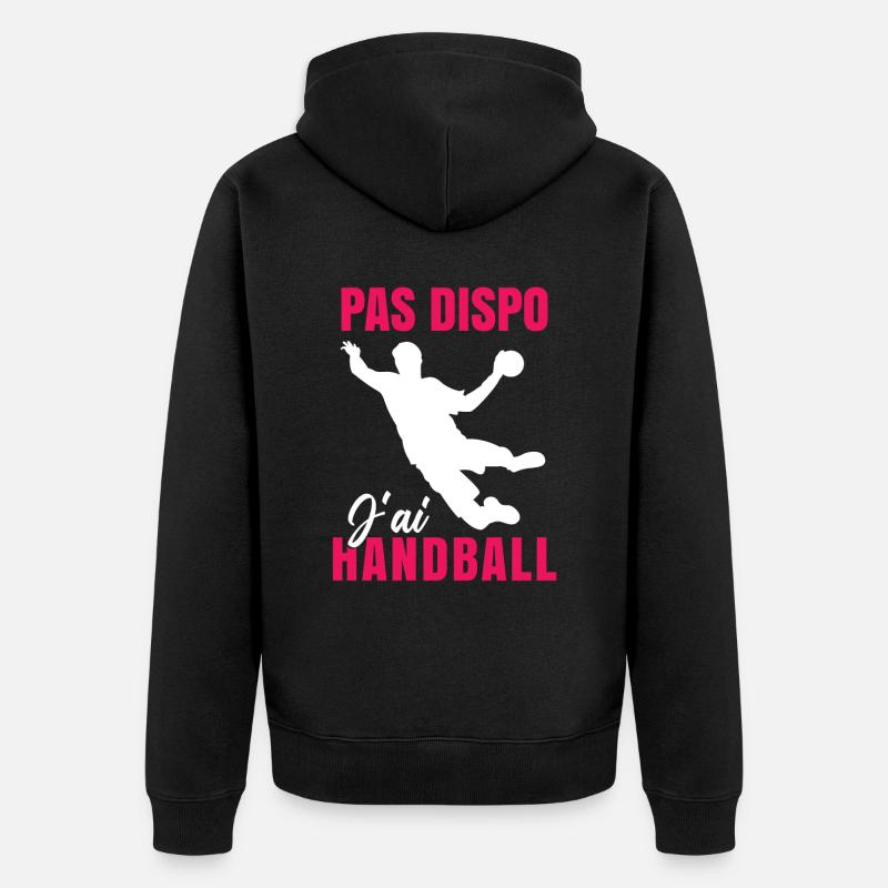 J'Ai Handball - Veste à capuche bio Premium Unisexe - noir