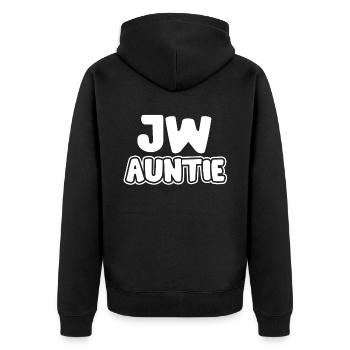 Témoins de Jéhovah - Veste à capuche bio Premium Unisexe - noir - Dos - Nico (187cm)