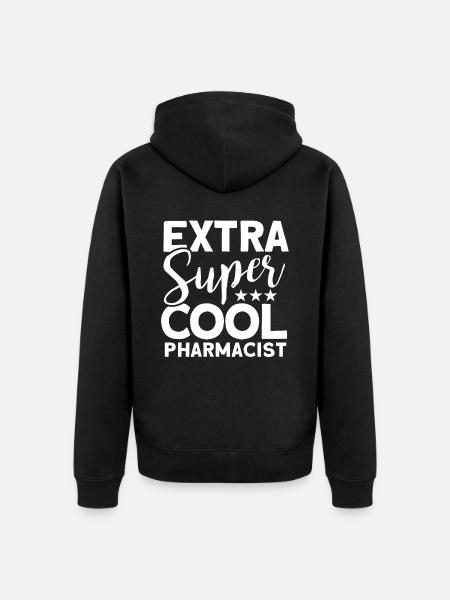 Pharmacist - Unisex Premium Organic Zip Hoodie - black