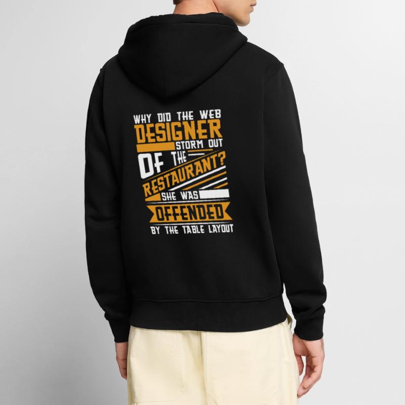 Web Developer Web Developer Funny Unisex Premium Organic Zip Hoodie