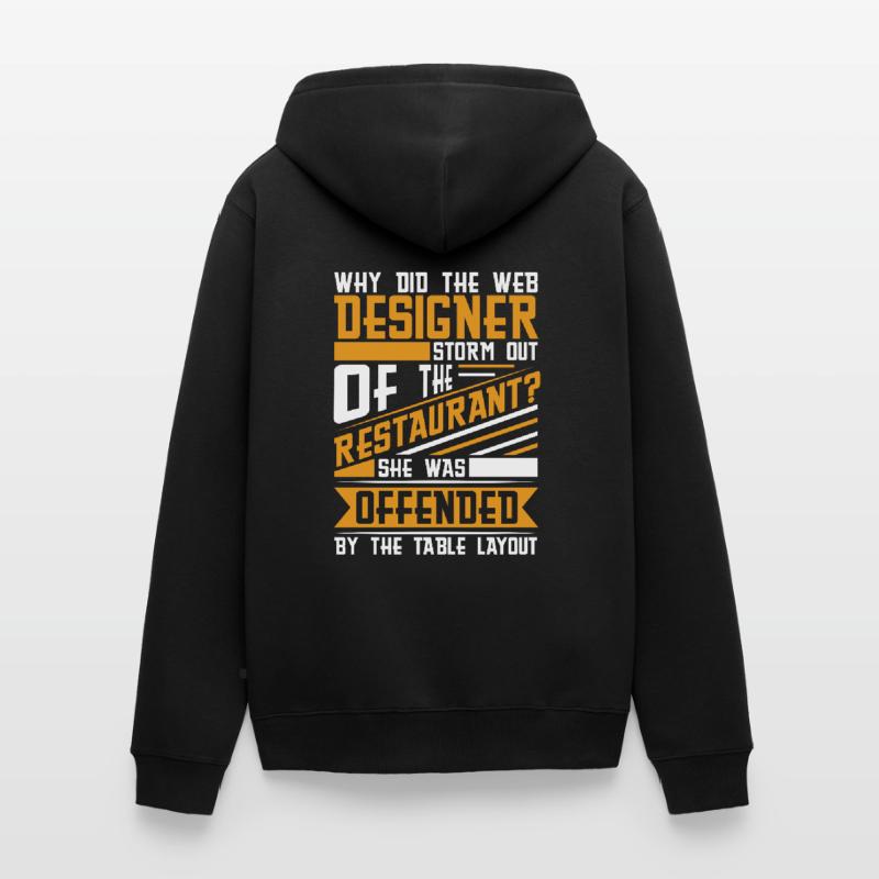 Web Developer Web Developer Funny Unisex Premium Organic Zip Hoodie
