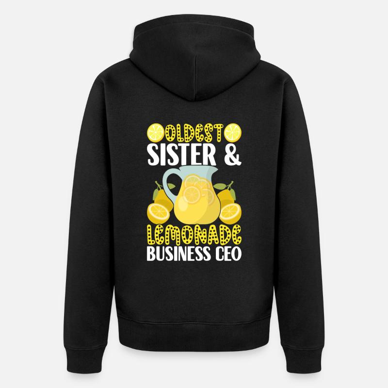 Stand de limonade Lemonade - Veste à capuche bio Premium Unisexe - noir