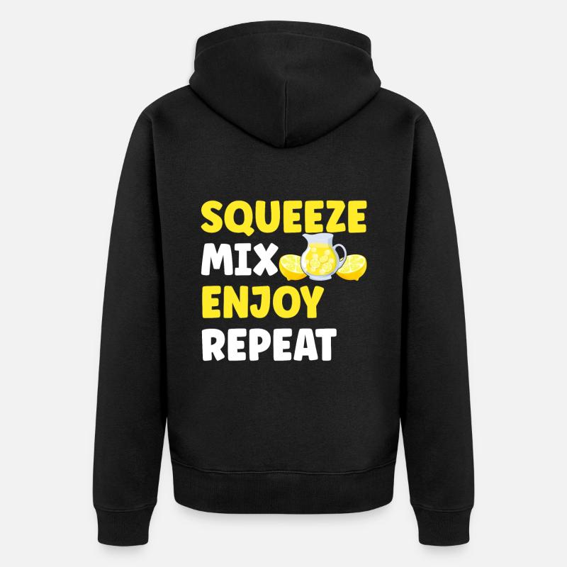 Stand de limonade Lemonade - Veste à capuche bio Premium Unisexe - noir