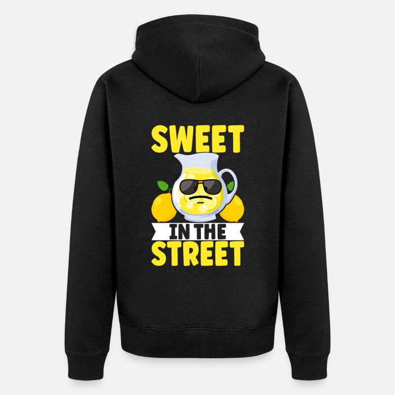 Stand de limonade Lemonade - Veste à capuche bio Premium Unisexe - noir