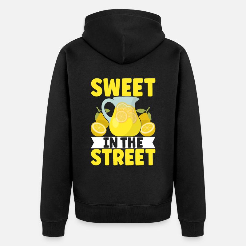 Stand de limonade Lemonade - Veste à capuche bio Premium Unisexe - noir