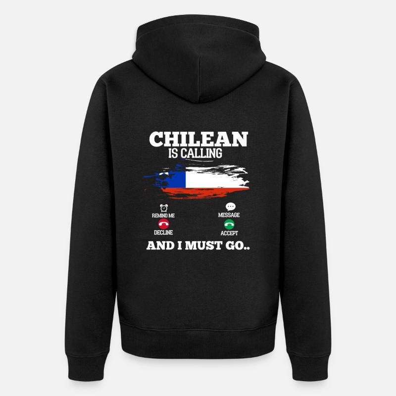 Chili - Veste à capuche bio Premium Unisexe - noir