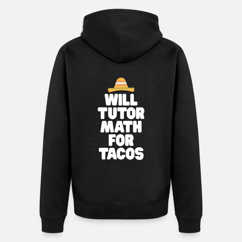Tutor Geschenk Tutor - Unisex Premium Bio Zip Hoodie - Schwarz