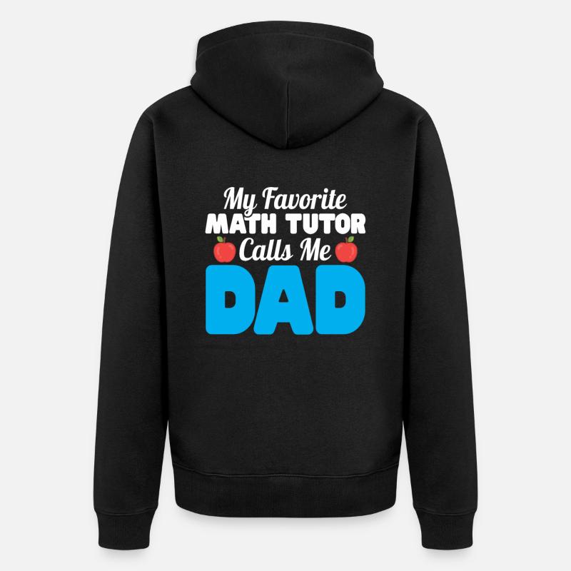 Tutor Geschenk Tutor - Unisex Premium Bio Zip Hoodie - Schwarz