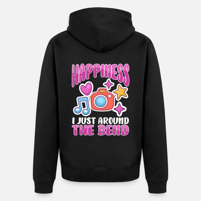 Scrapbooking Scrapbooker - Veste à capuche bio Premium Unisexe - noir