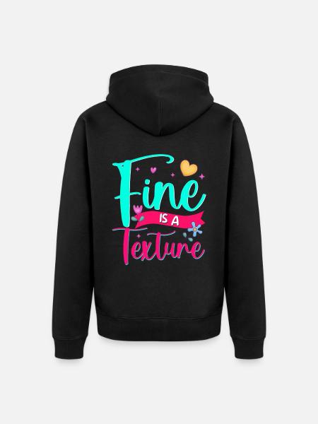 Scrapbooking Scrapbooker - Unisex Premium Organic Zip Hoodie - black