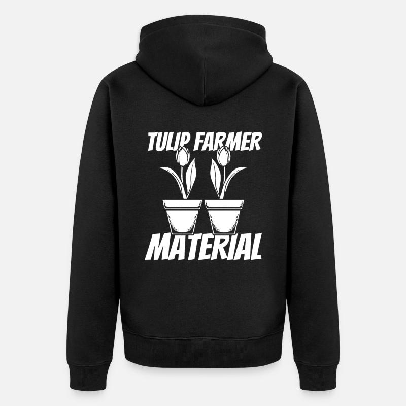 Tulipes Tulipes - Veste à capuche bio Premium Unisexe - noir