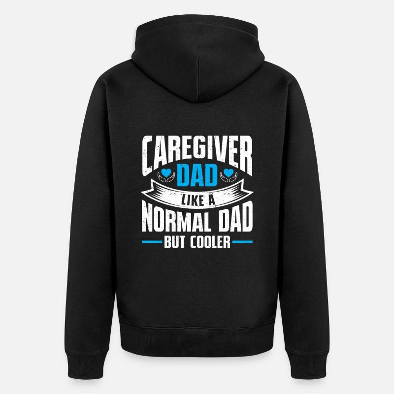 Infirmière soignante - Veste à capuche bio Premium Unisexe - noir