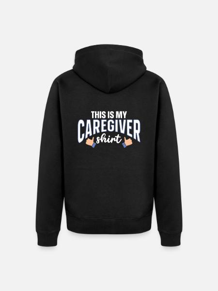 Infirmière soignante - Veste à capuche bio Premium Unisexe - noir