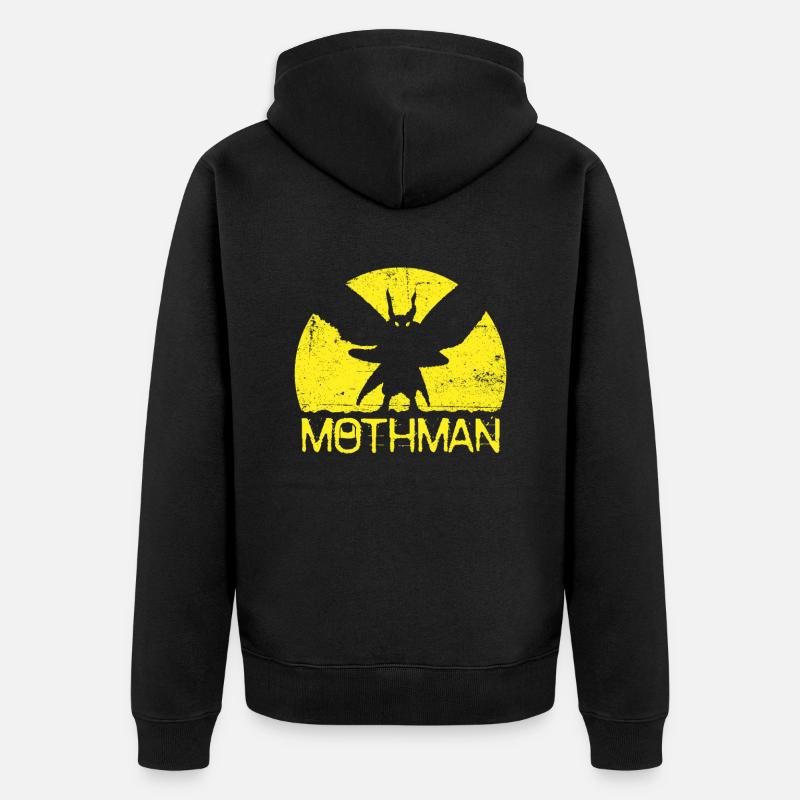 Mothman Point Agréable - Veste à capuche bio Premium Unisexe - noir