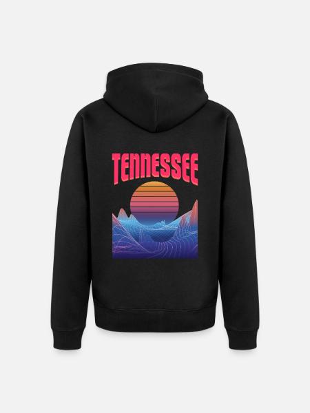 Tennessee - Veste à capuche bio Premium Unisexe - noir