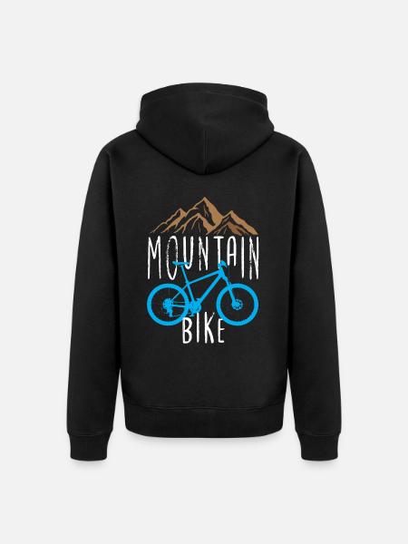 VTT VTT VTT - Veste à capuche bio Premium Unisexe - noir