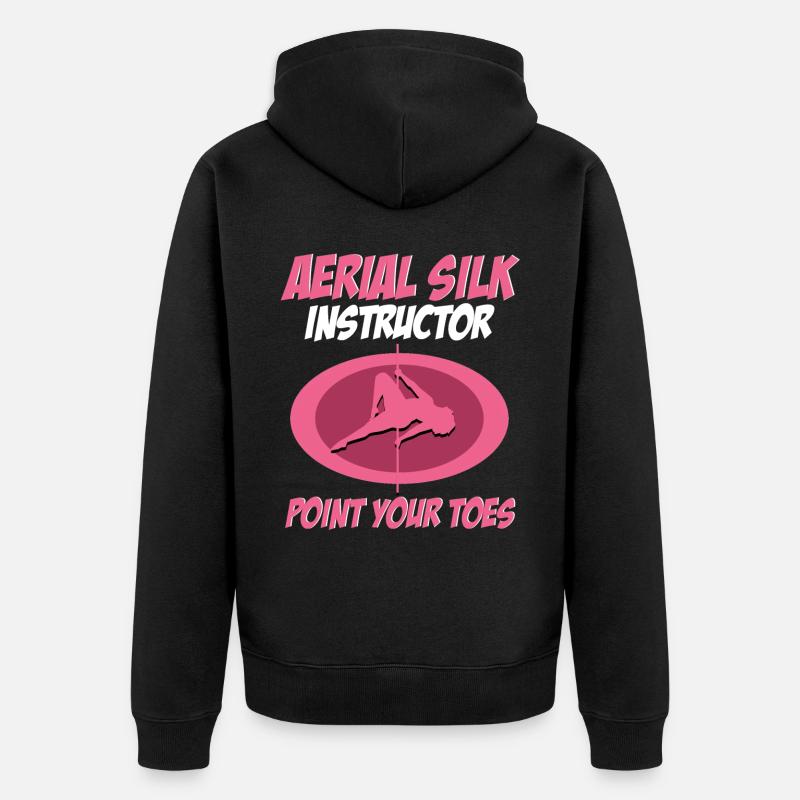 Acrobate - Veste à capuche bio Premium Unisexe - noir