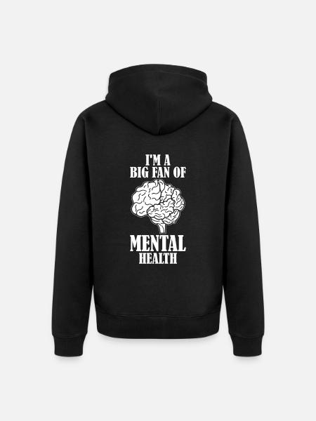 Psychology Psychologist - Unisex Premium Organic Zip Hoodie - black