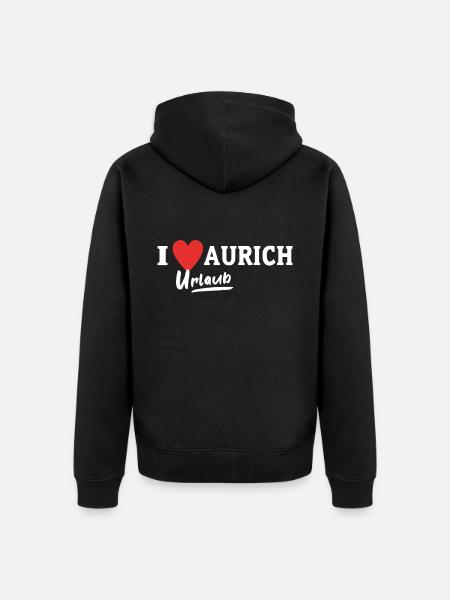 Zinnowitz Fahrrad Zinnowitzer Radfahrer - Unisex Premium Bio Zip Hoodie - Schwarz