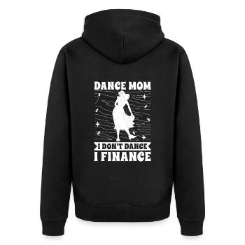 Maman Mère Danse Mère - Veste à capuche bio Premium Unisexe - noir - Dos - Nico (187cm)