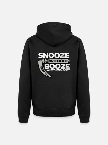 Anesthesiology - Unisex Premium Organic Zip Hoodie - black