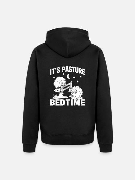 Farmer Farmer Lamb Farmer Sleep Country Egg Sheep - Unisex Premium Organic Zip Hoodie - black