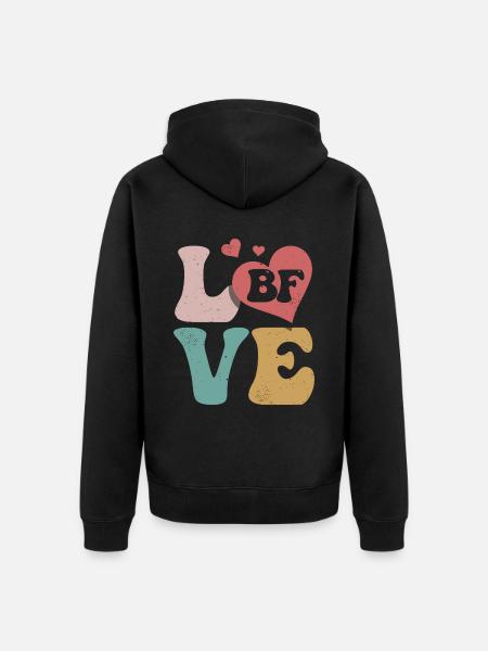 Ami BF - Veste à capuche bio Premium Unisexe - noir