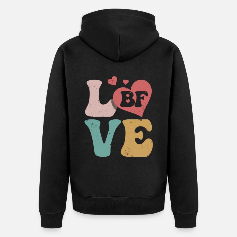 Ami BF - Veste à capuche bio Premium Unisexe - noir