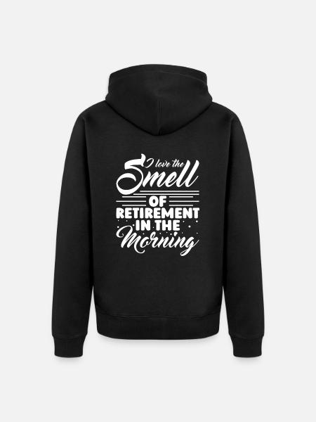 Pension de pensionné - Veste à capuche bio Premium Unisexe - noir