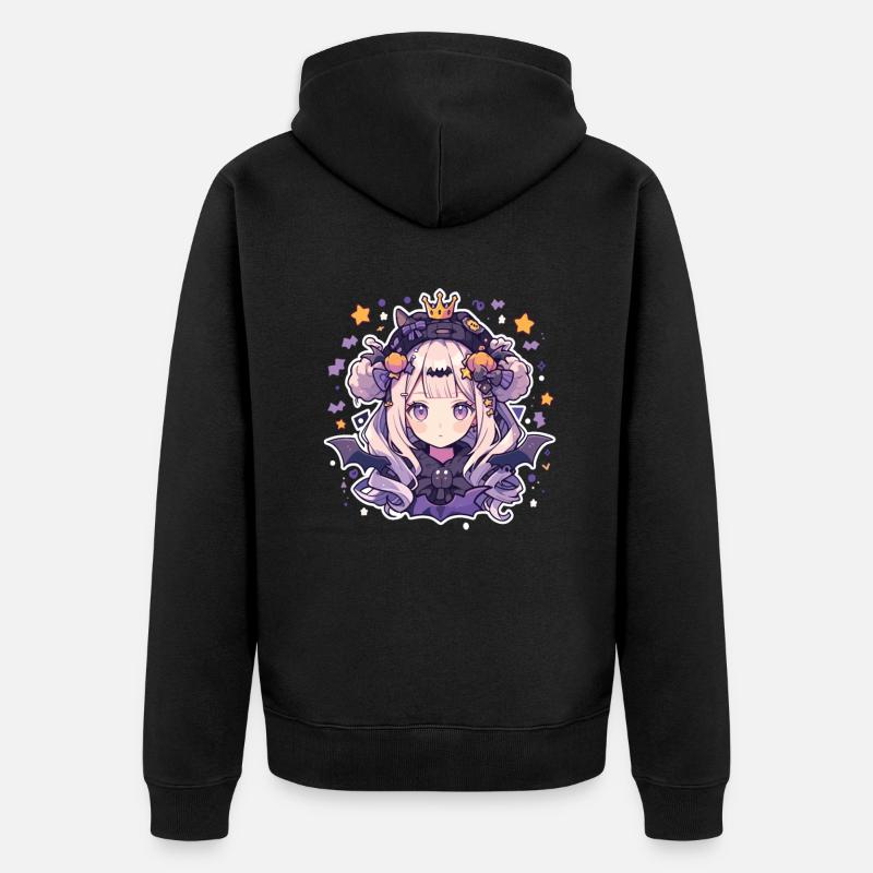 Vampire Vampire Femmes Vampires Helloween - Veste à capuche bio Premium Unisexe - noir